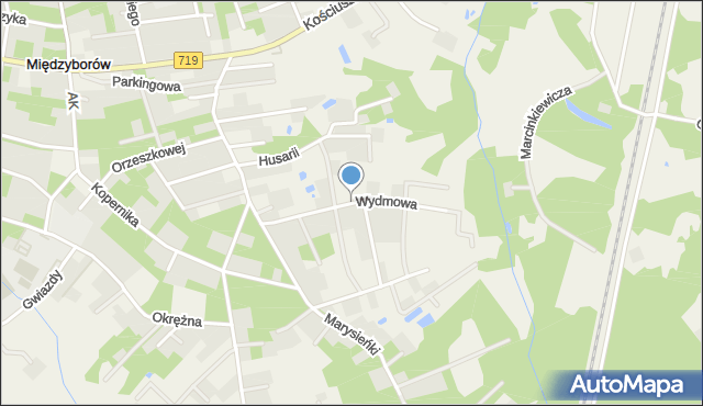 Sade Budy, Wydmowa, mapa Sade Budy