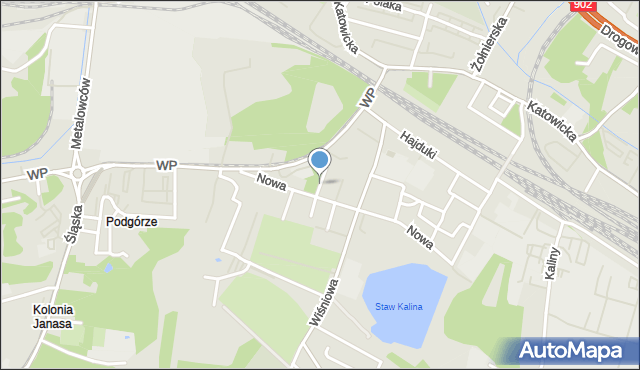 Świętochłowice, Wyszyńskiego Stefana, ks. kard., mapa Świętochłowice