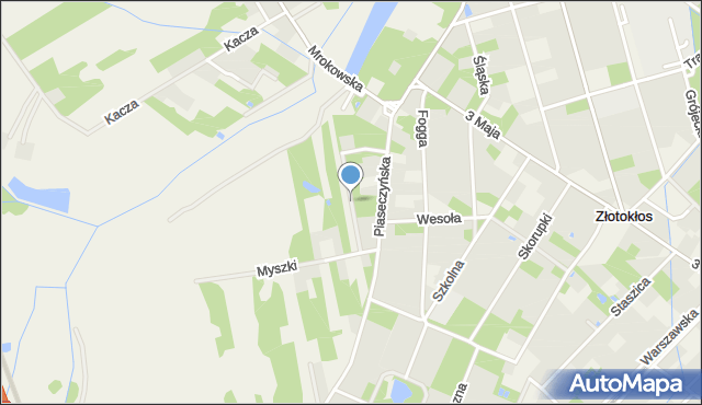 Szczaki, Wyjątkowa, mapa Szczaki