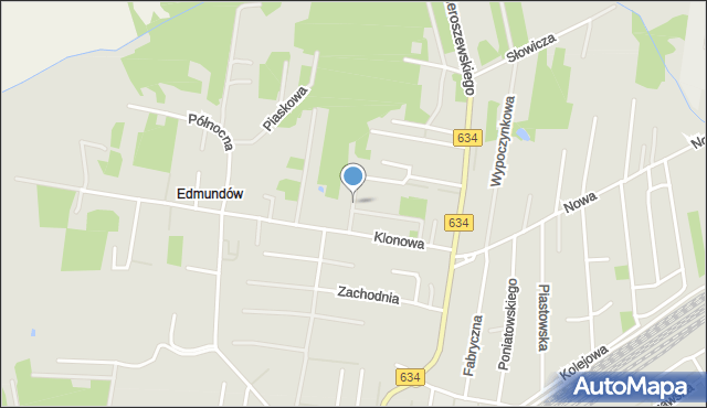 Tłuszcz powiat wołomiński, Wyspiańskiego Stanisława, mapa Tłuszcz powiat wołomiński