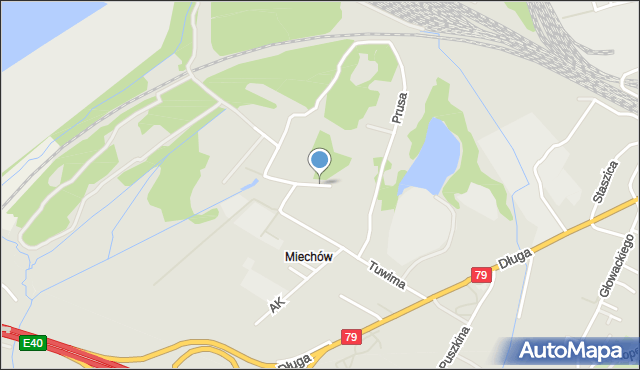 Trzebinia powiat chrzanowski, Wyspiańskiego Stanisława, mapa Trzebinia powiat chrzanowski