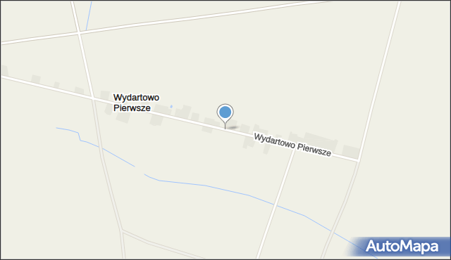 Wydartowo Pierwsze, Wydartowo Pierwsze, mapa Wydartowo Pierwsze