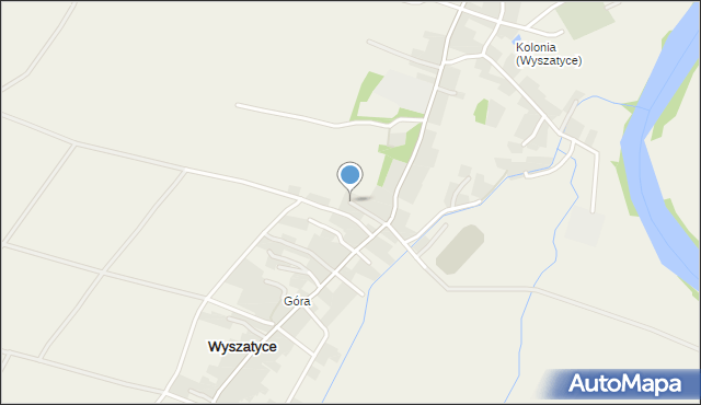 Wyszatyce, Wyszatyce, mapa Wyszatyce