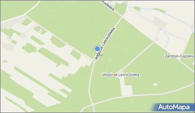 Wzgórze-Leśniczówka, Wzgórze-Leśniczówka, mapa Wzgórze-Leśniczówka