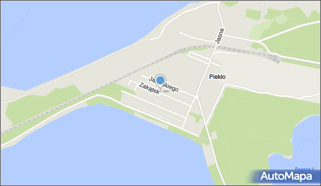 Dąbrowa Górnicza, Zakątek, mapa Dąbrowa Górnicza