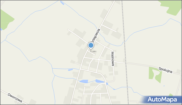 Golęczewo, Zacisze, mapa Golęczewo