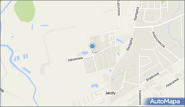 Jaroty, Zachodnia, mapa Jaroty