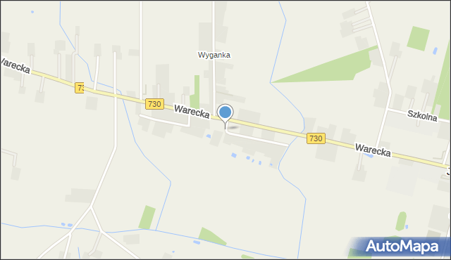 Jasieniec powiat grójecki, Zaściankowa, mapa Jasieniec powiat grójecki