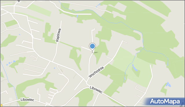 Jastrzębie-Zdrój, Zachodnia, mapa Jastrzębie-Zdrój