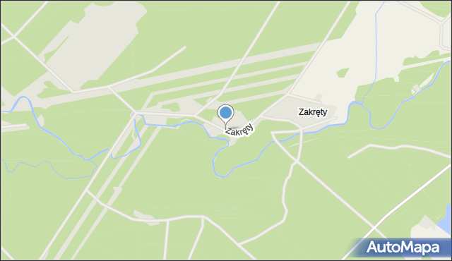 Maciejowice powiat garwoliński, Zakręty, mapa Maciejowice powiat garwoliński