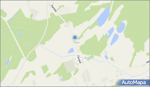 Mirostowice Dolne, Żarska, mapa Mirostowice Dolne