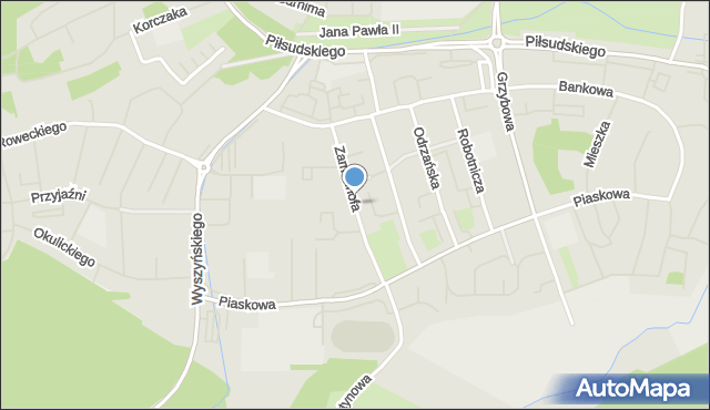 Police, Zamenhofa Ludwika, dr., mapa Police