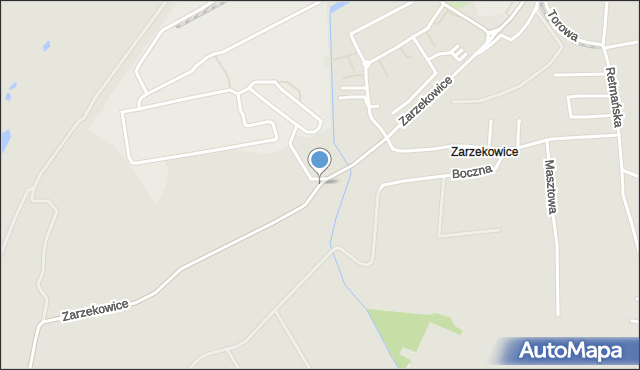 Sandomierz, Zarzekowice, mapa Sandomierza