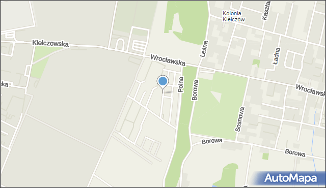 Wilczyce gmina Długołęka, Zaciszna, mapa Wilczyce gmina Długołęka