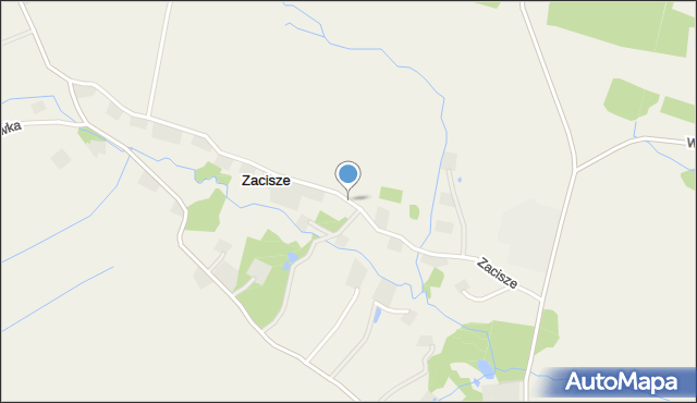 Zacisze gmina Leśna, Zacisze, mapa Zacisze gmina Leśna