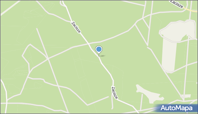 Zacisze gmina Mirosławiec, Zacisze, mapa Zacisze gmina Mirosławiec