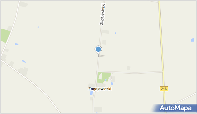 Zagajewiczki, Zagajewiczki, mapa Zagajewiczki