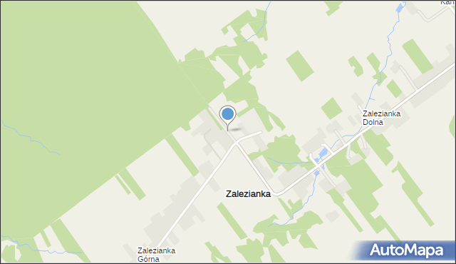 Zalezianka, Zalezianka, mapa Zalezianka