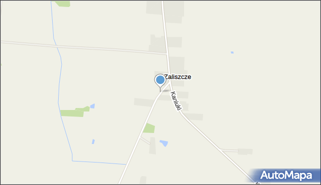 Zaliszcze, Zaliszcze, mapa Zaliszcze
