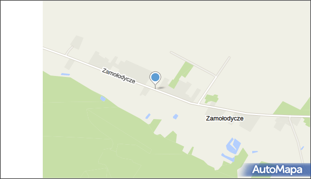 Zamołodycze, Zamołodycze, mapa Zamołodycze