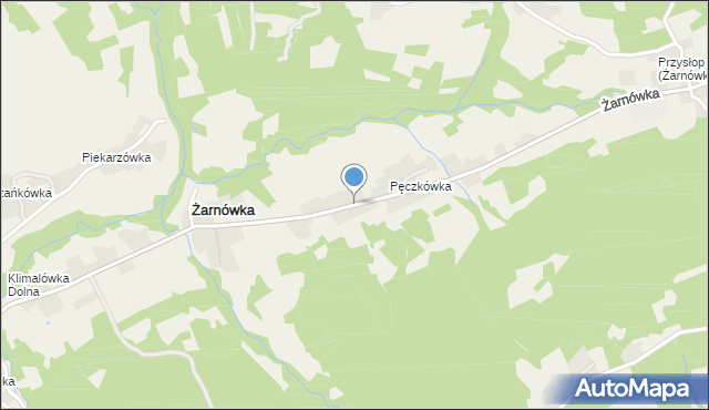 żarnówka mapa Zarnowka Zarnowka Ulica 34 220 żarnówka mapa