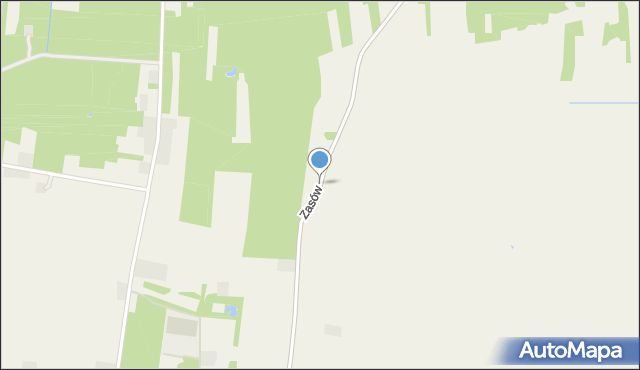Zasów, Zasów, mapa Zasów