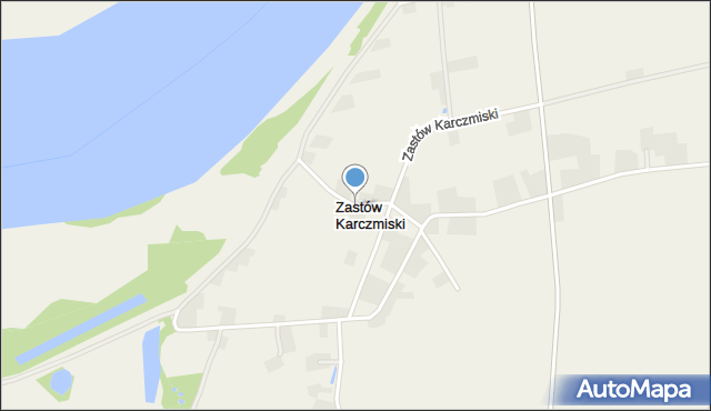 Zastów Karczmiski, Zastów Karczmiski, mapa Zastów Karczmiski