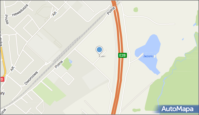 Żukowo powiat kartuski, Zagajnikowa, mapa Żukowo powiat kartuski