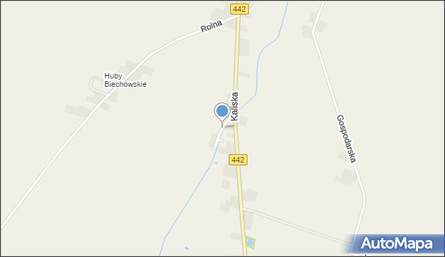 Kaczanowo, Zbożowa, mapa Kaczanowo