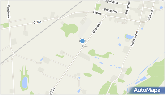 Pinczyn, Zblewska, mapa Pinczyn