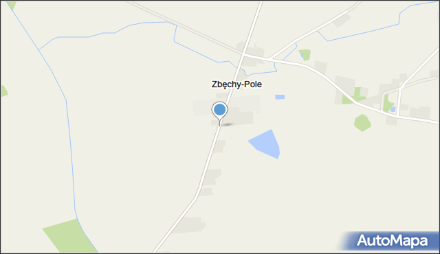 Zbęchy-Pole, Zbęchy-Pole, mapa Zbęchy-Pole