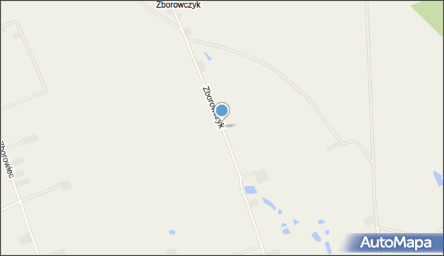 Zborowczyk, Zborowczyk, mapa Zborowczyk
