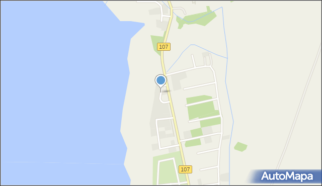 Dziwnówek, Zdrojowa, mapa Dziwnówek