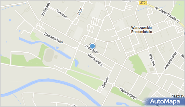 Koło, Zduny, mapa Koło