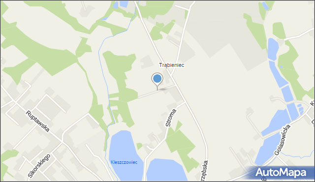 Pielgrzymowice gmina Pawłowice, Zdrojowa, mapa Pielgrzymowice gmina Pawłowice