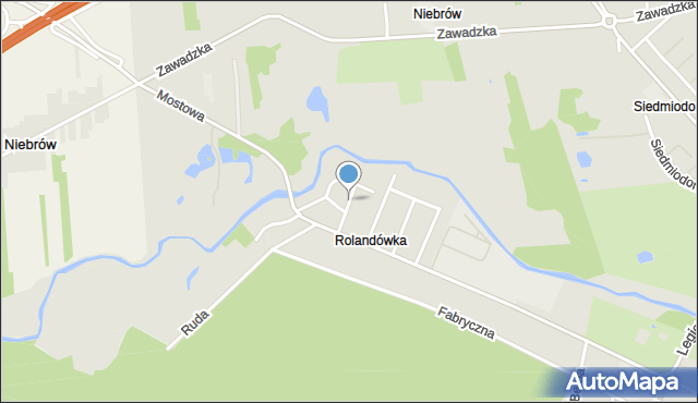 Tomaszów Mazowiecki, Zdrojowa, mapa Tomaszów Mazowiecki