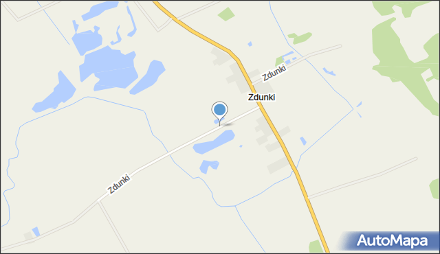 Zdunki, Zdunki, mapa Zdunki