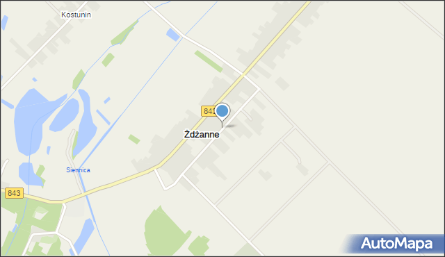 Żdżanne, Żdżanne, mapa Żdżanne