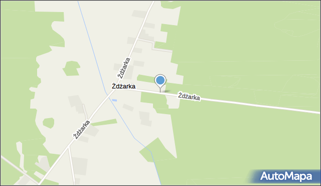 Żdżarka, Żdżarka, mapa Żdżarka