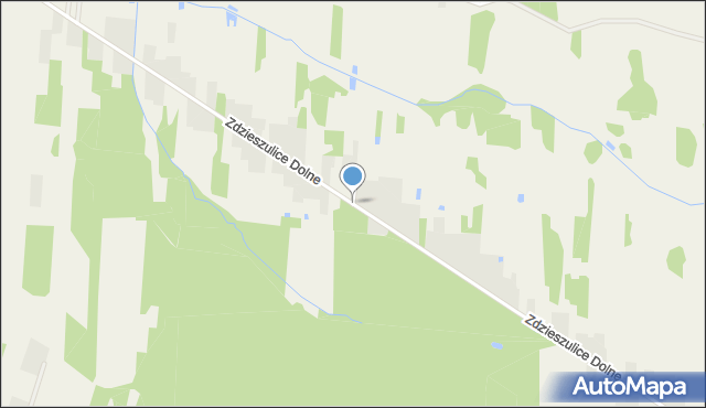 Zdzieszulice Dolne, Zdzieszulice Dolne, mapa Zdzieszulice Dolne