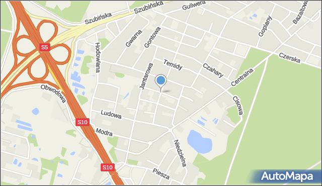 Białe Błota powiat bydgoski, Żeńców, mapa Białe Błota powiat bydgoski