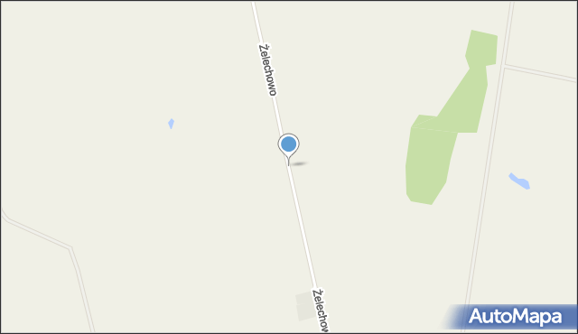 Żelechowo, Żelechowo, mapa Żelechowo