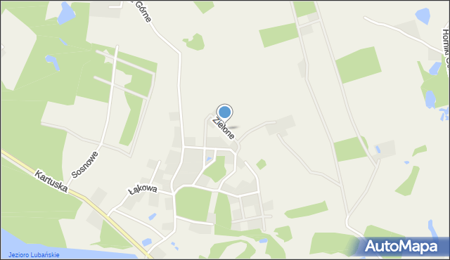 Nowa Karczma powiat kościerski, Zielone Wzgórze, mapa Nowa Karczma powiat kościerski