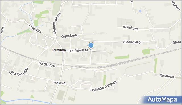 Rudawa gmina Zabierzów, Zielonki Stanisława, płk., mapa Rudawa gmina Zabierzów