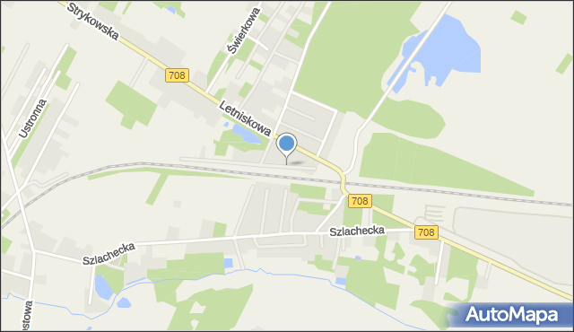 Smolice gmina Stryków, Zielona, mapa Smolice gmina Stryków