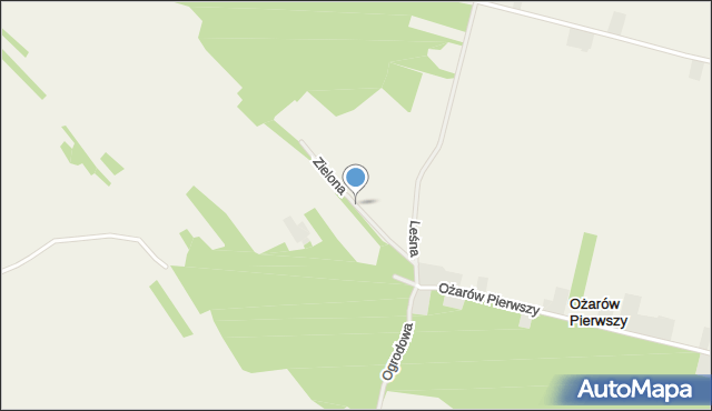 Wrzelowiec, Zielona, mapa Wrzelowiec