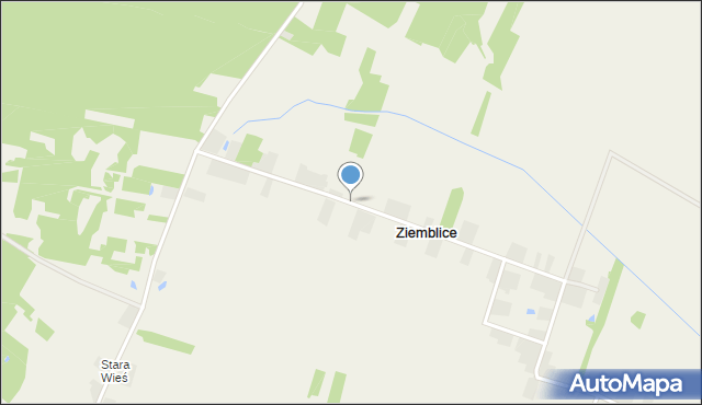 Ziemblice, Ziemblice, mapa Ziemblice