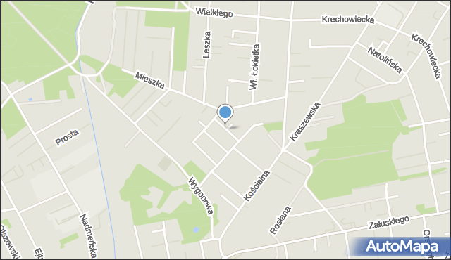 Kobyłka, Złotopolska, mapa Kobyłka