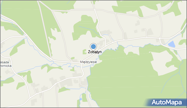 Żohatyn, Żohatyn, mapa Żohatyn