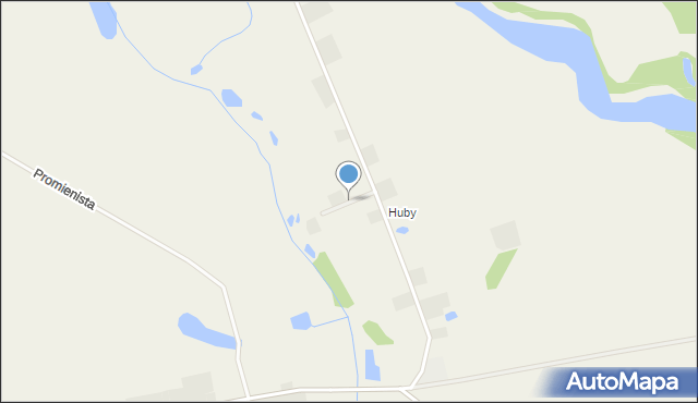 Otusz, Żurawia, mapa Otusz